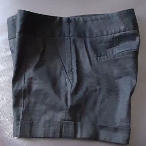 loft linen cuff shorts petite with pockets